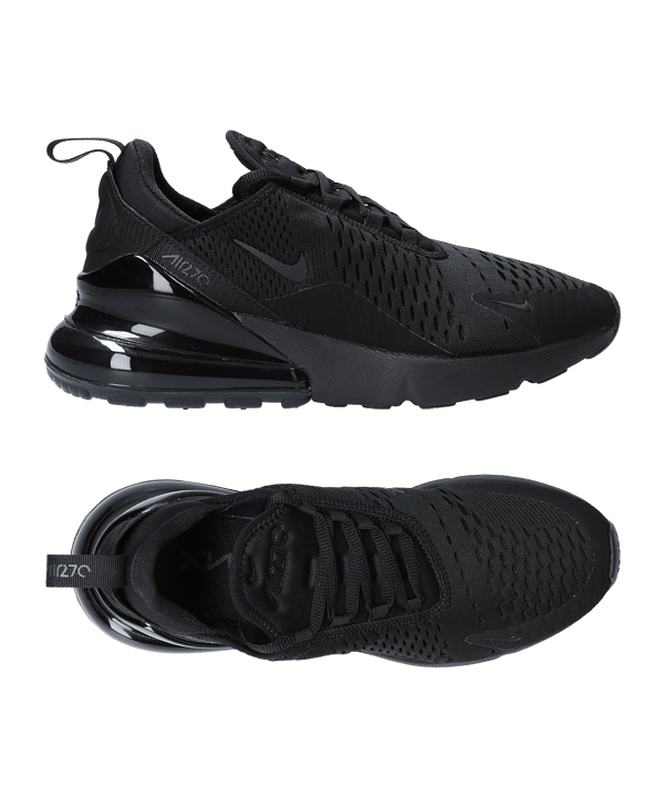 Nike Air Max 270 Sneaker Damen Schwarz F006 - schwarz