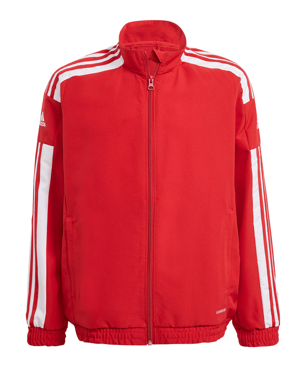 adidas Squadra 21 Präsentationsjacke Kids Rot - rot