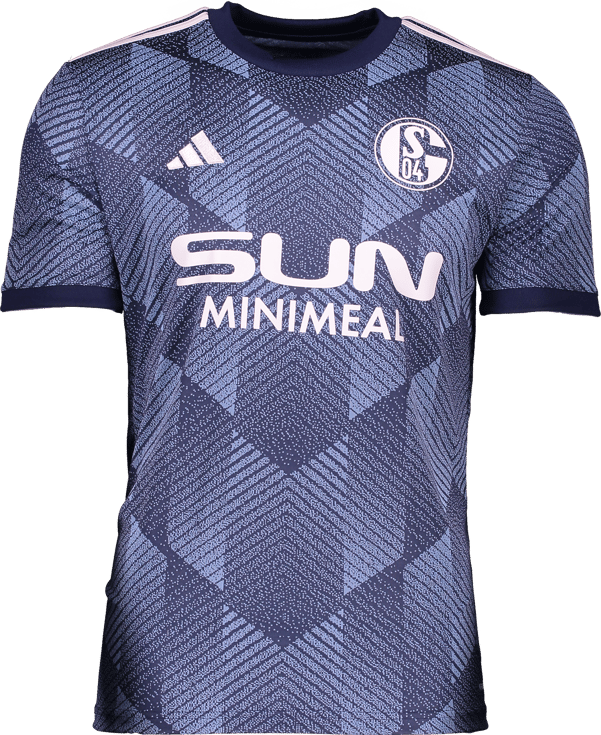 adidas FC Schalke 04 Trikot 3rd 2024/2025 Kids Schwarz - blau