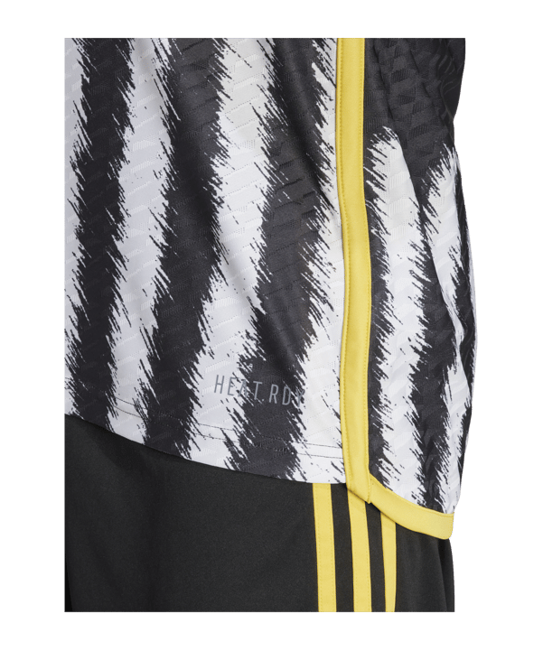 adidas Juventus Turin Auth. Trikot Home 2023/2024 Schwarz - schwarz