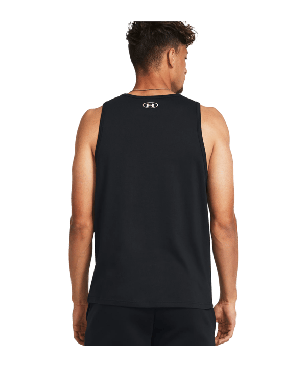 Under Armour Sportstyle Logo Tanktop Schwarz F001 - schwarz