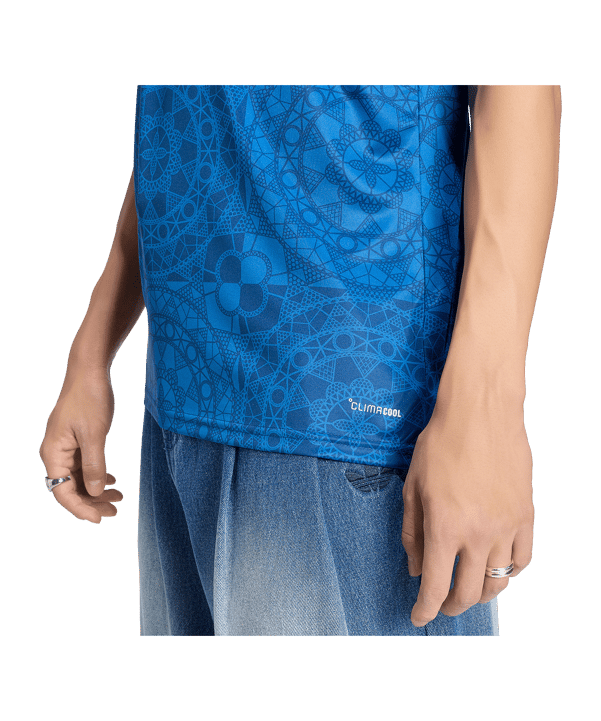 adidas Croazia Maglietta Away 2026 Blu - blu