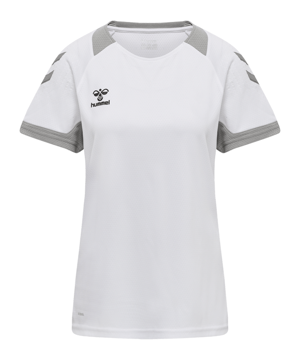 Hummel hmlLEAD Trainingsshirt Damen Weiss F9001 - weiss
