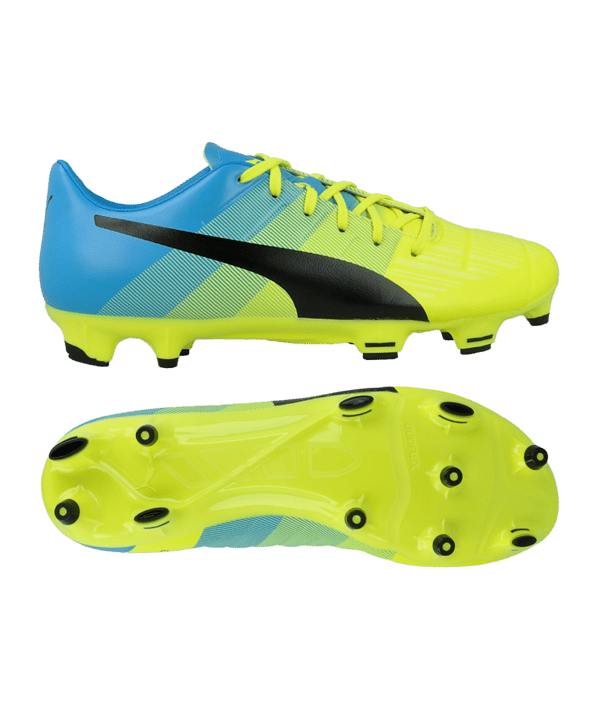 PUMA evoPOWER 3.3 FG Gelb Blau F01 - gelb