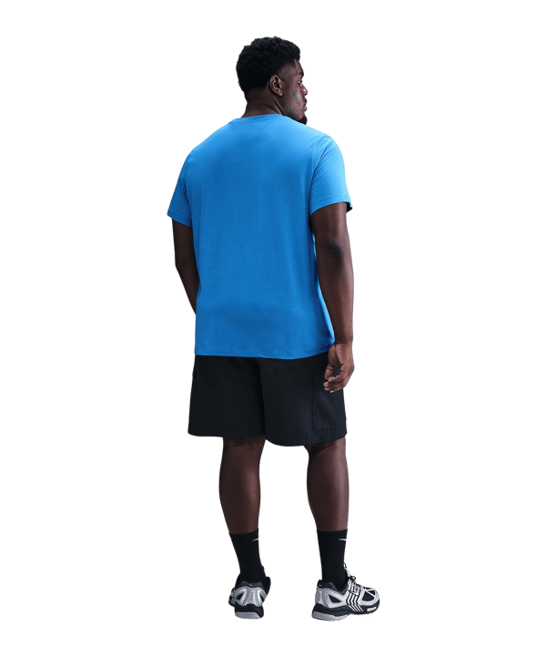 Nike Sportswear Club T-Shirt Blau F435 - blau