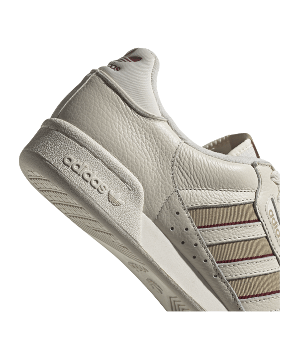 adidas Originals Continental 80 Beige Braun - weiss