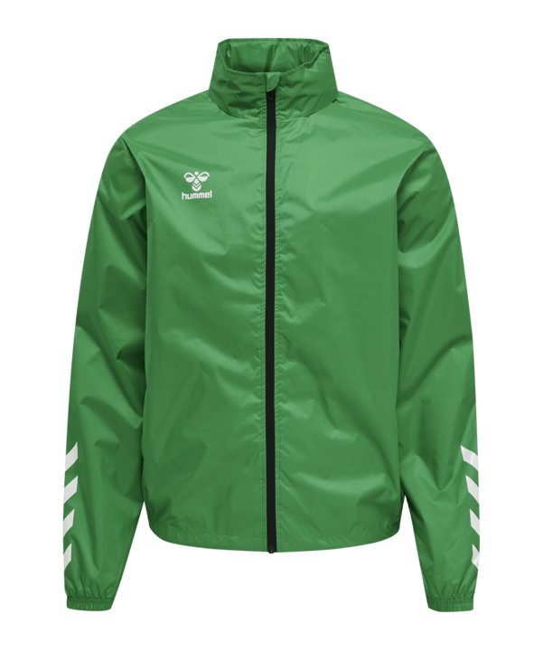 Hummel hmlCORE XK Spray Jacke Grün F6235 - gruen