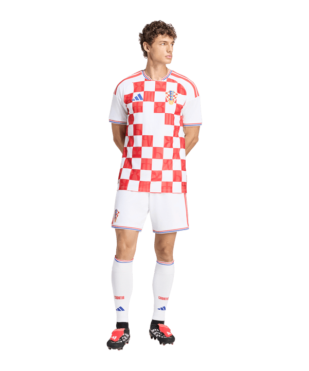 adidas Croazia Authentic Maglietta Home 2026 Bianco - bianco