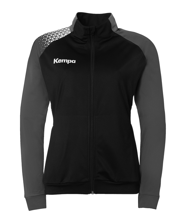 Kempa Trainingsjacke Damen Schwarz F11 - schwarz