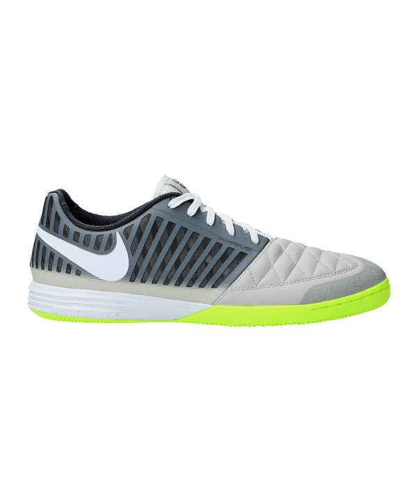 Nike Lunar Gato II IC Halle Schwarz Grau F010 - schwarz