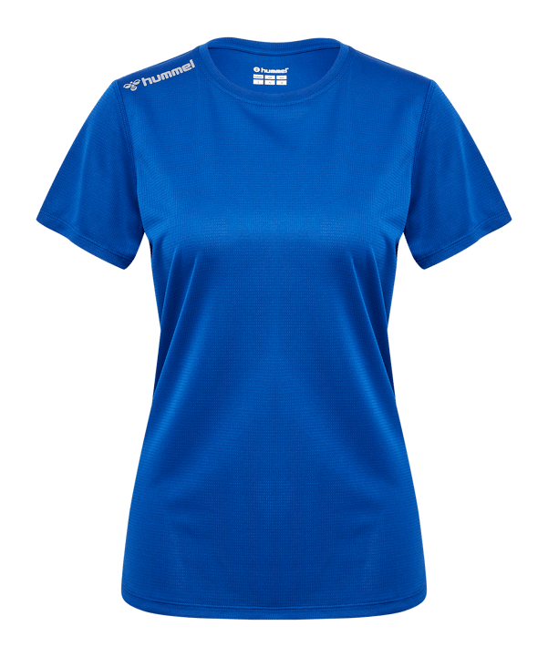 Hummel Run Trikot Damen Blau F7045 - blau