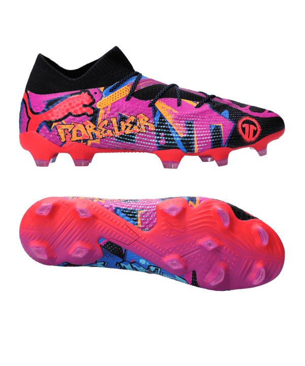 PUMA X 11teamsports FUTURE Ultimate Forever United FG/AG Schwarz F01 - schwarz
