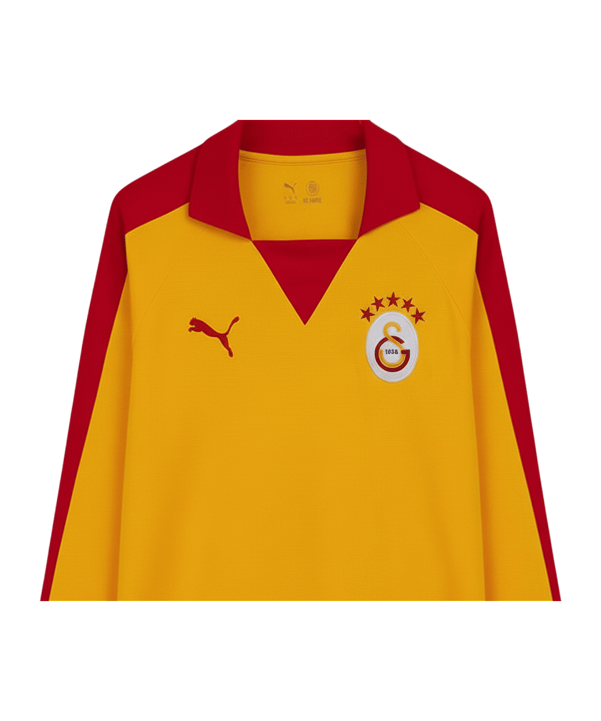 PUMA Galatasaray Istanbul T7 Trikot Langarm Gelb F81 - gelb