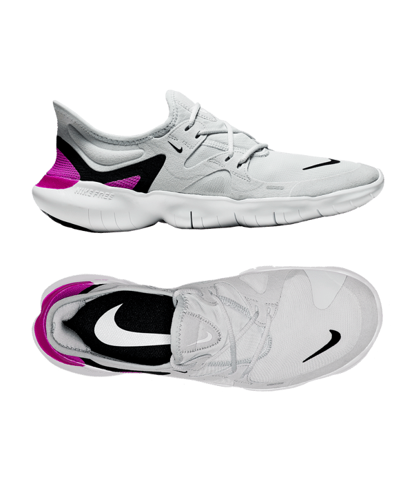 Nike Free RN 5.0 Running F007 - grau