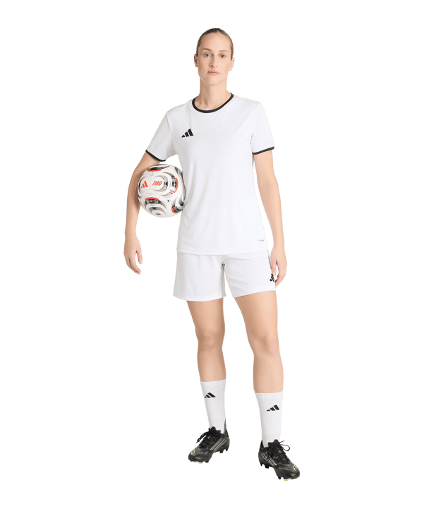 adidas Entrada 26 Short Damen Weiß - weiss