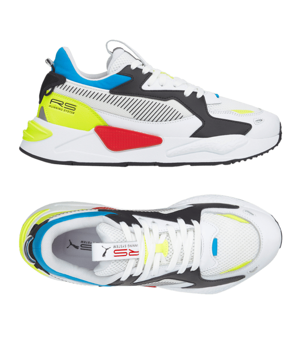 PUMA RS-Z Core Weiss Gelb Blau F01 - weiss