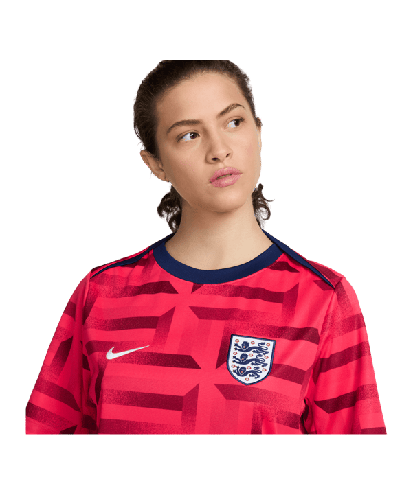 Nike England Prematch Shirt EM 2024 Rot F660 - rot