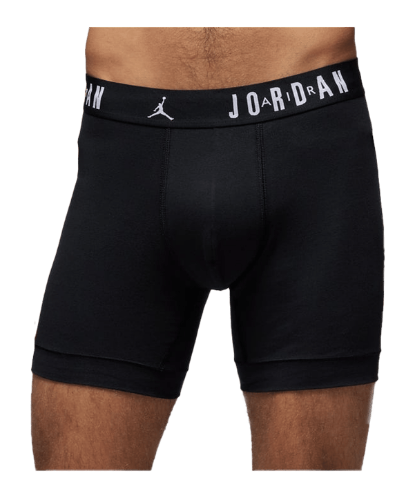 Jordan Flight Cotton Core 3PK Socken Schwarz F023 - schwarz