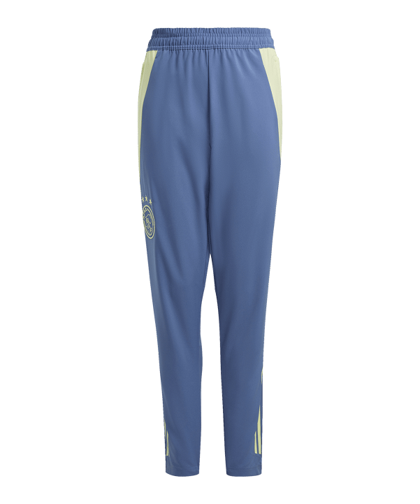 adidas Ajax Amsterdam Prematch Hose 2024/2025 Kids Blau - blau