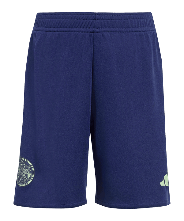 adidas Ajax Amsterdam Trikot Set Away 2025/2026 Kids Blau - blau