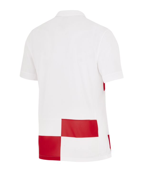 Nike Kroatien Trikot Home EM 2024 Weiss Rot Weiss F100 - weiss