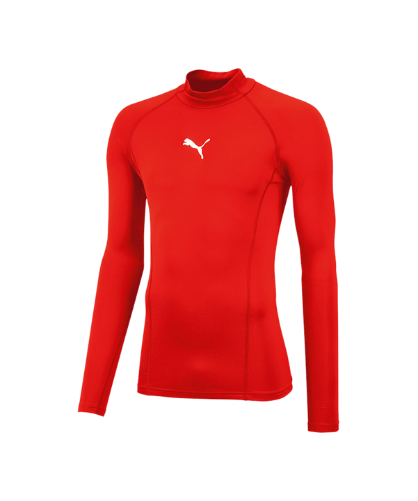 PUMA LIGA Baselayer Warm Longsleeve Shirt F01 - rot