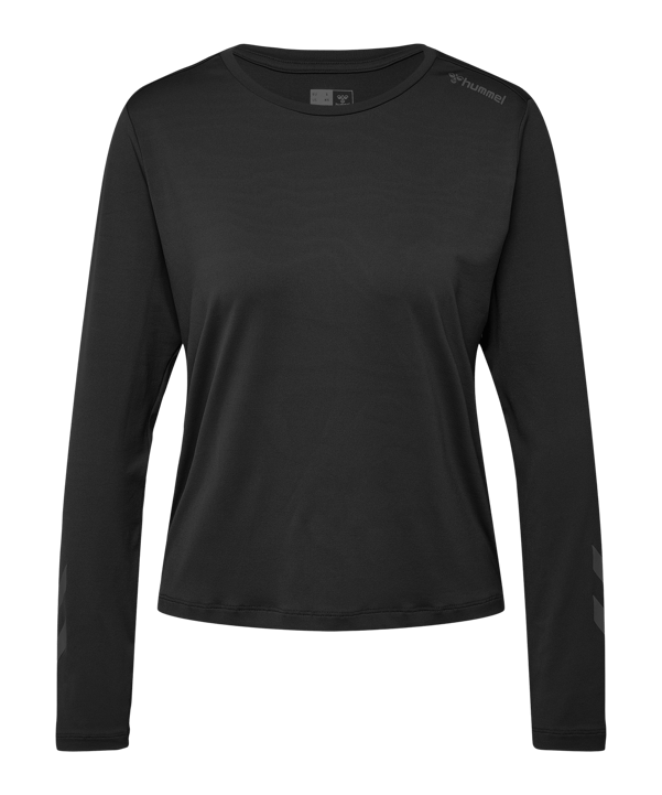 Hummel Mt Taylor L/S T-Shirt Damen Schwarz F2001 - schwarz