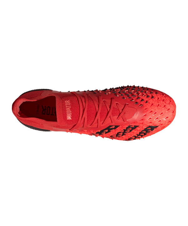 adidas Predator FREAK.1 L SG Meteorite Rot Schwarz - rot