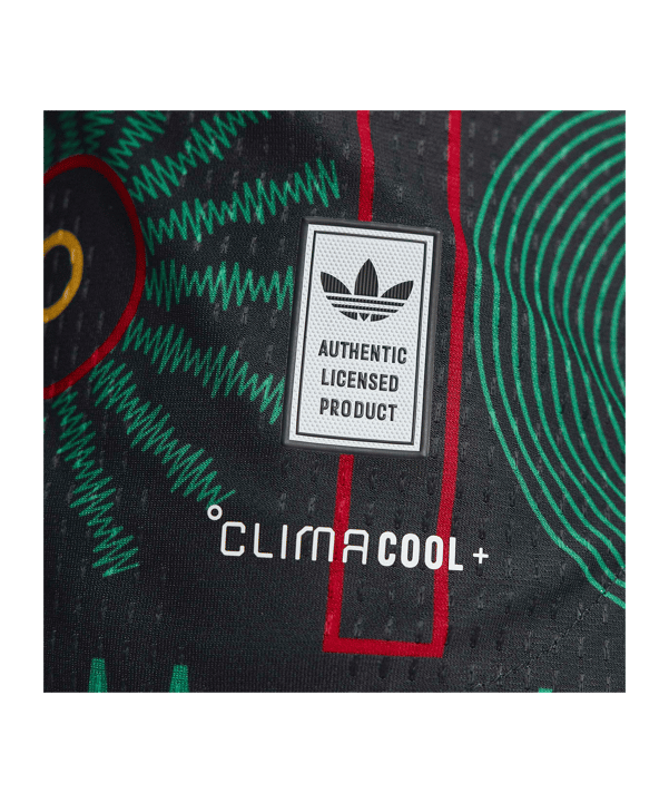 adidas JFF Jamaika Authentic Trikot Away WM 2026 Schwarz - schwarz