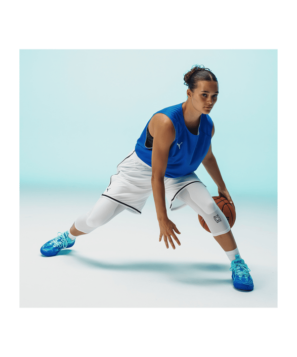 PUMA Hoops Team Game Short Weiss F02 - weiss