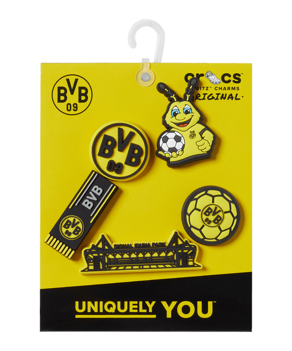 Crocs Borussia Dortmund Accessoire Mehrfarbig - mehrfarbig