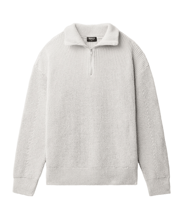 Burocs Half-Zip felpa crema - beige