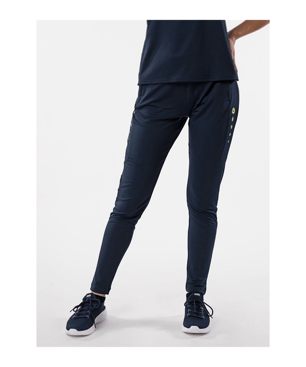 JAKO Premium Trainingsbroek Dames Blauw K093 - blauw
