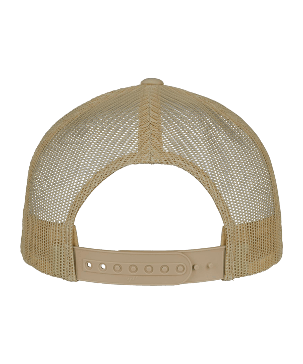 Merch 5 Panel Retro Trucker Cap Khaki - gruen