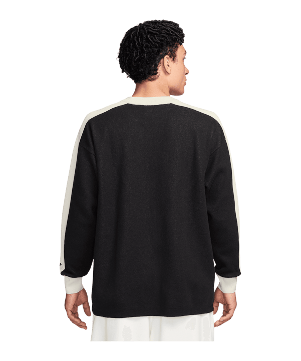 Nike Club Sweater Sweatshirt Schwarz F010 - schwarz