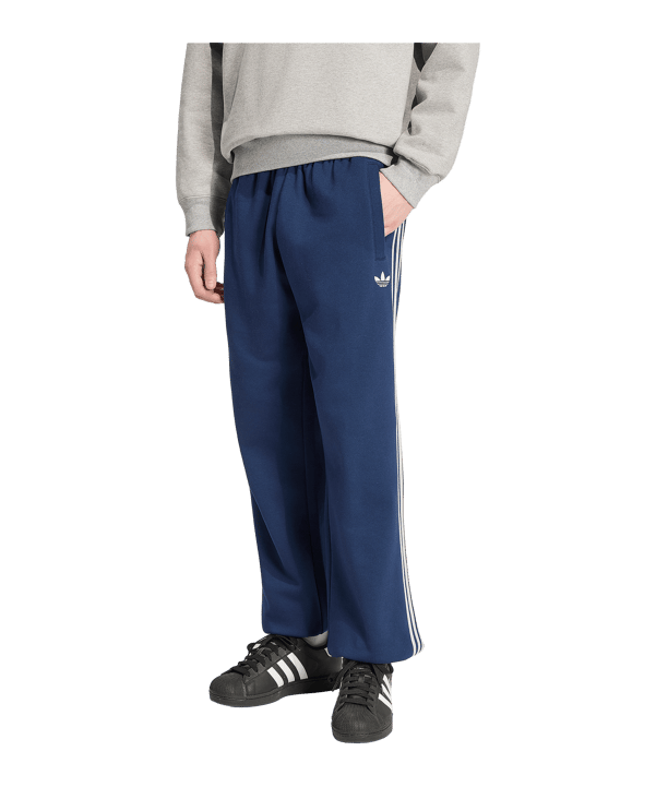 adidas Originals Adicolor 3 Stripes Cuffed Pantalone da tuta Blu - blu