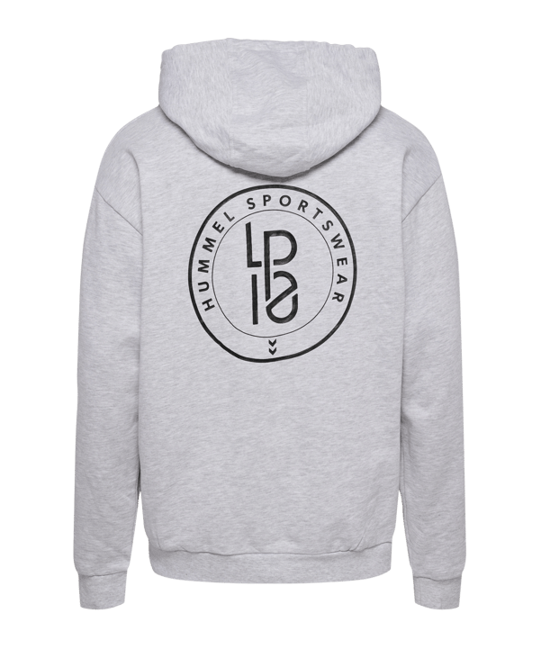 Hummel hmlLP10 Boxy Hoody Grau F2010 - grau