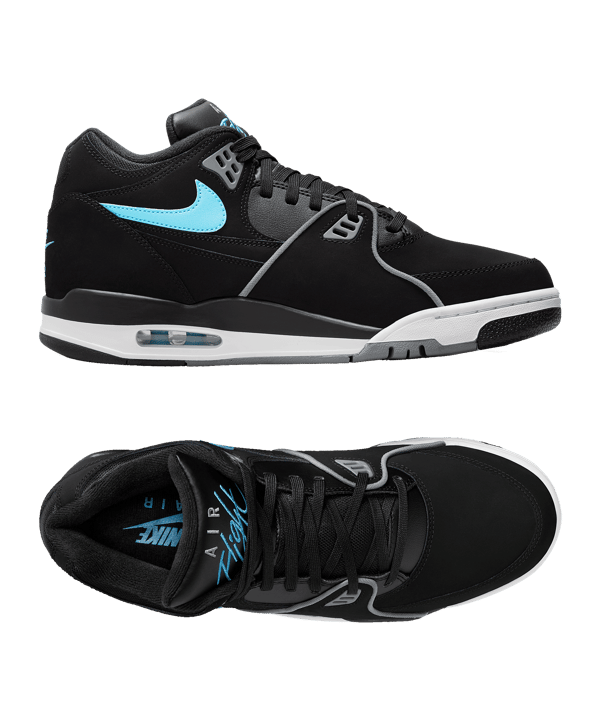 Nike Air Flight 89 Schwarz F001 - schwarz