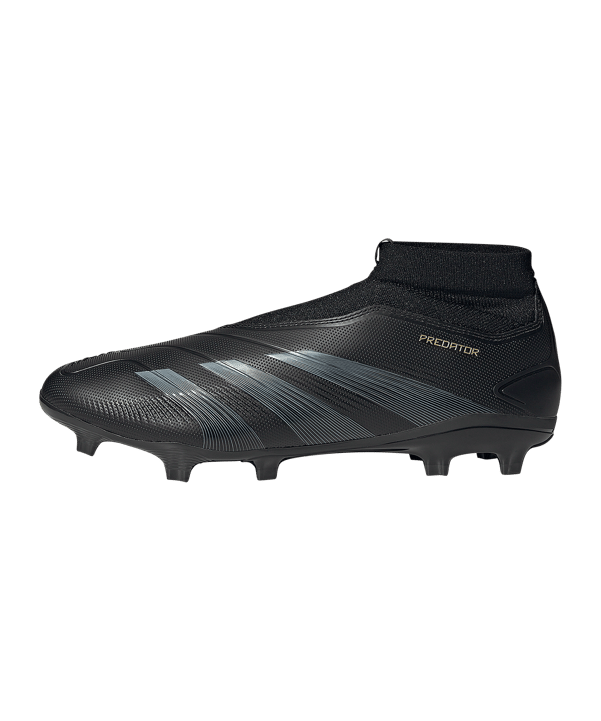 adidas Predator League LL FG Dark Spark Schwarz Grau - schwarz