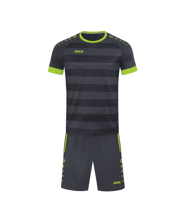 JAKO Celtic Melange KA Trikot Kids Grau Grün F833 - grau