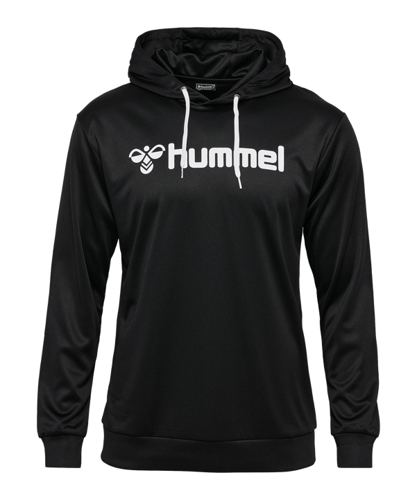Hummel Logo Hoody Schwarz F2001 - schwarz