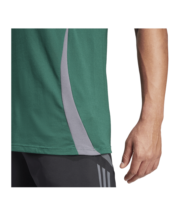 adidas Tiro 24 Competition Poloshirt Grün - gruen