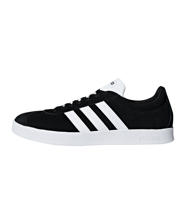 adidas VL Court 2.0 Schwarz Weiss - schwarz