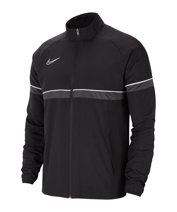 Nike Academy 21 Woven Trainingsjacke Schwarz F014 - schwarz