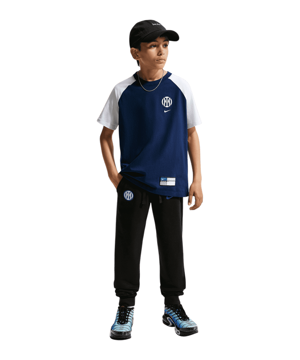 Nike FC Inter Raglan T-shirt Bambini Blu C492 - blu