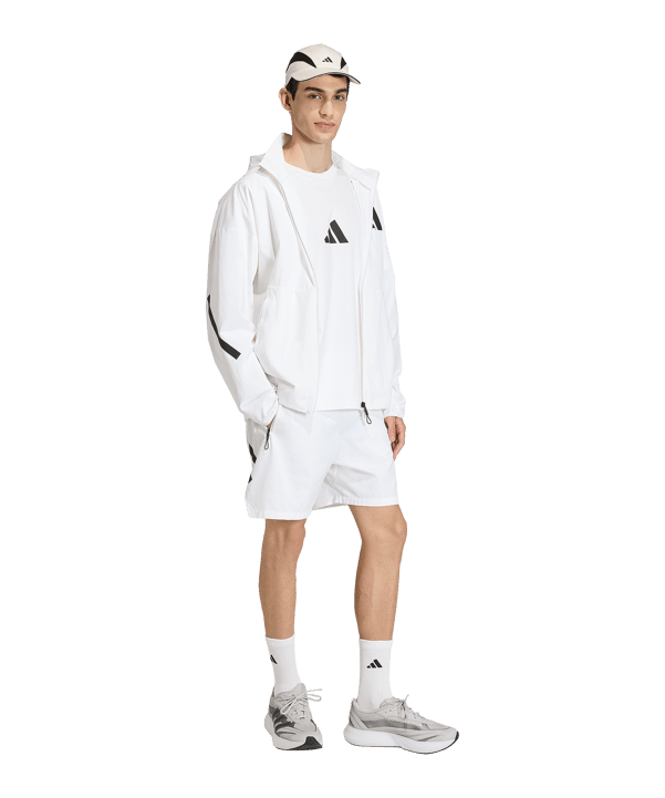 adidas Z.N.E Woven Track Top Jacke Weiß - weiss