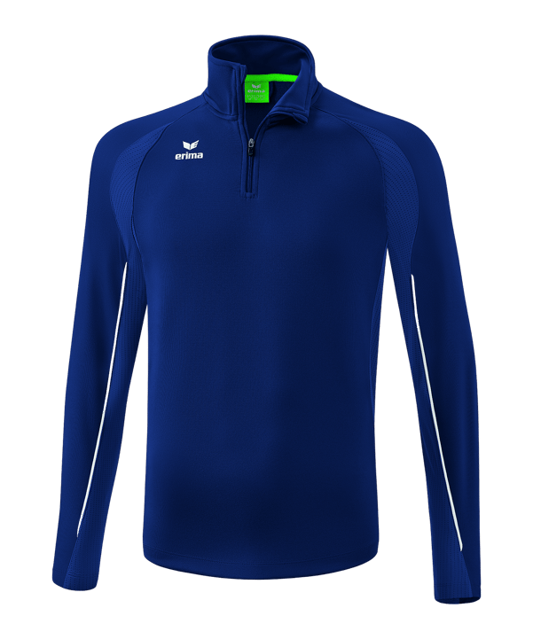 Erima Liga Star HalfZip Sweatshirt Blau Weiss - blau