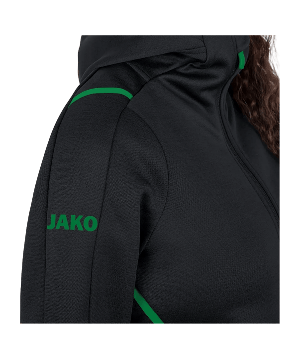 JAKO Jas met capuchon Zwart K503 - zwart