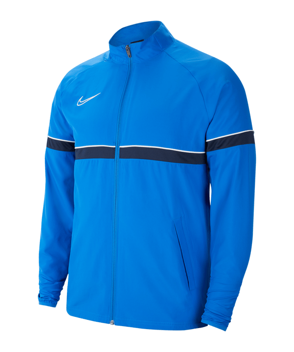 Nike Academy 21 Woven Trainingsjacke Blau F463 - blau