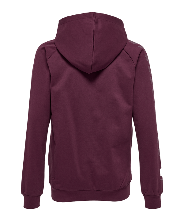 Hummel Move Grid Cotton Kapuzenjacke Kids Rot F3506 - rot